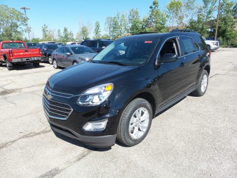 Black Chevrolet Equinox LT.  Click to enlarge.