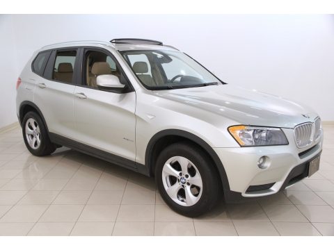 Mineral Silver Metallic BMW X3 xDrive 28i.  Click to enlarge.