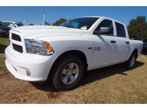 Bright White Ram 1500 Express Crew Cab.  Click to enlarge.