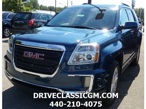 Slate Blue Metallic GMC Terrain SLE AWD.  Click to enlarge.