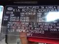 Kia Color Code 9P Black Cherry #15