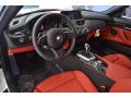  2016 BMW Z4 Coral Red Interior #8