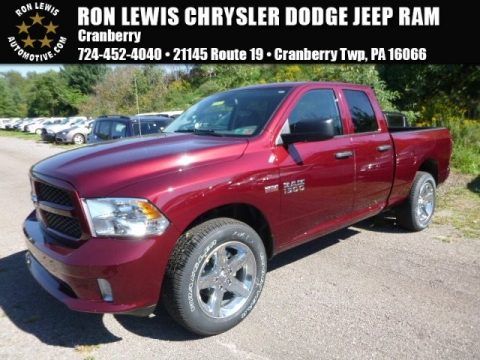 Delmonico Red Pearl Ram 1500 Express Quad Cab 4x4.  Click to enlarge.