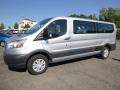 Front 3/4 View of 2017 Ford Transit Wagon XLT 350 LR Long #7