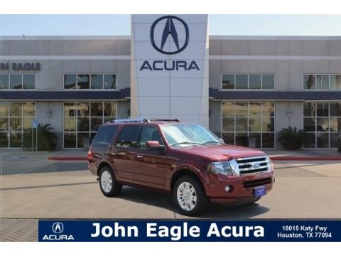 Autumn Red Metallic Ford Expedition Limited.  Click to enlarge.
