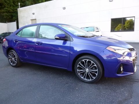 Blue Crush Metallic Toyota Corolla S.  Click to enlarge.