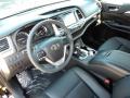  2016 Toyota Highlander Black Interior #3