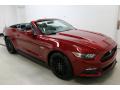 Front 3/4 View of 2017 Ford Mustang GT Premium Convertible #6