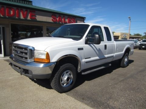 Oxford White Ford F250 Super Duty XLT Extended Cab 4x4.  Click to enlarge.