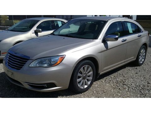 Cashmere Pearl Chrysler 200 Limited Sedan.  Click to enlarge.