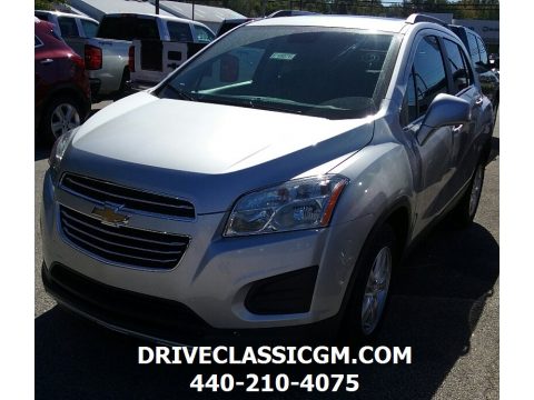 Silver Ice Metallic Chevrolet Trax LT.  Click to enlarge.
