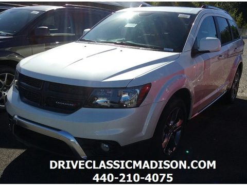White Noise Tri-Coat Dodge Journey Crossroad AWD.  Click to enlarge.