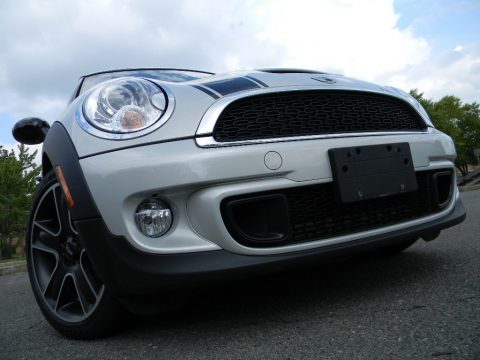 White Silver Metallic Mini Cooper S Hardtop Bayswater Package.  Click to enlarge.
