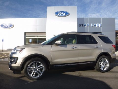 White Gold Ford Explorer Limited 4WD.  Click to enlarge.