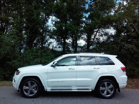 Bright White Jeep Grand Cherokee Overland 4x4. Click to enlarge. Bright White Jeep Grand Cherokee Overland 4x4. Click to enlarge.