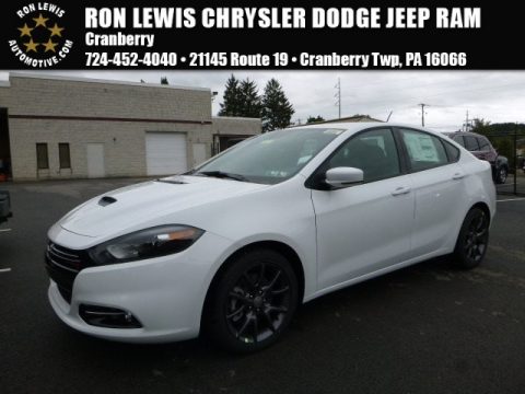 Bright White Dodge Dart GT Sport.  Click to enlarge.
