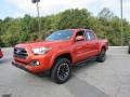 Front 3/4 View of 2017 Toyota Tacoma SR5 Double Cab #3