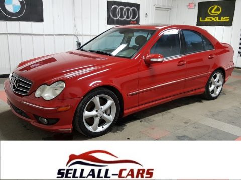 Mars Red Mercedes-Benz C 230 Sport.  Click to enlarge.