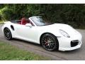 Front 3/4 View of 2014 Porsche 911 Turbo Cabriolet #8