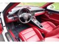  Carrera Red Natural Leather Interior Porsche 911 #13