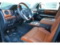  2017 Toyota Tundra 1794 Edition Black/Brown Interior #5