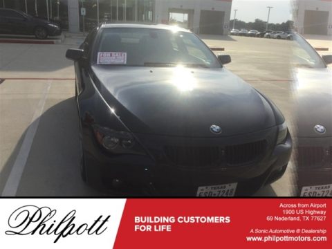 Jet Black BMW 6 Series 645i Coupe. Click to enlarge. Jet Black BMW 6 Series 645i Coupe. Click to enlarge.