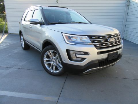 Ingot Silver Ford Explorer Limited.  Click to enlarge.