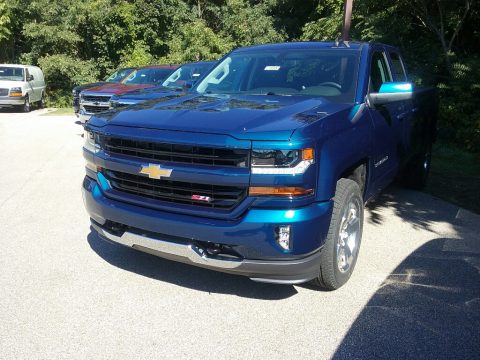 Deep Ocean Blue Metallic Chevrolet Silverado 1500 LT Double Cab 4x4. Click to enlarge. Deep Ocean Blue Metallic Chevrolet Silverado 1500 LT Double Cab 4x4. Click to enlarge.