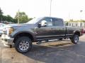 Front 3/4 View of 2017 Ford F350 Super Duty Platinum Crew Cab 4x4 #3