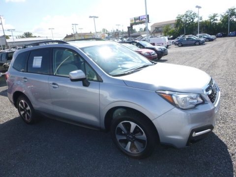 Ice Silver Metallic Subaru Forester 2.5i Premium.  Click to enlarge.