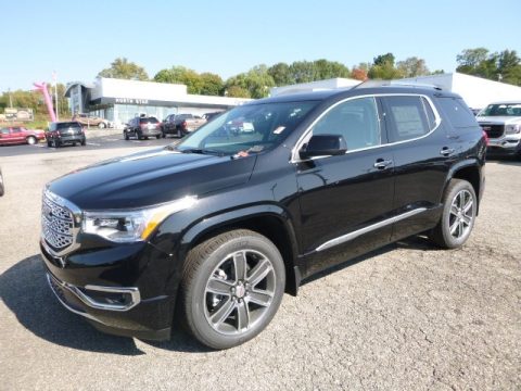 Ebony Twilight Metallic GMC Acadia Denali AWD.  Click to enlarge.