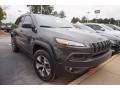 Front 3/4 View of 2014 Jeep Cherokee Trailhawk 4x4 #4