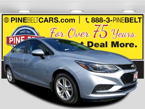 Arctic Blue Metallic Chevrolet Cruze LT.  Click to enlarge.