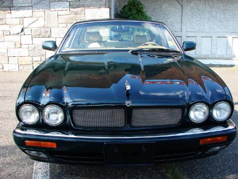 British Racing Green Jaguar XJ XJR.  Click to enlarge.