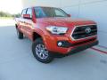 Front 3/4 View of 2017 Toyota Tacoma SR5 Double Cab 4x4 #2