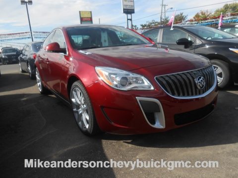 Crimson Red Tintcoat Buick Regal GS.  Click to enlarge.