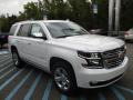 Front 3/4 View of 2017 Chevrolet Tahoe Premier 4WD #8