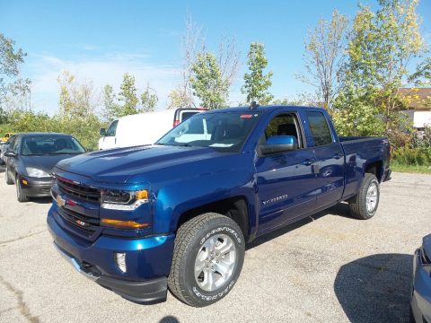 Deep Ocean Blue Metallic Chevrolet Silverado 1500 LT Double Cab 4x4. Click to enlarge. Deep Ocean Blue Metallic Chevrolet Silverado 1500 LT Double Cab 4x4. Click to enlarge.