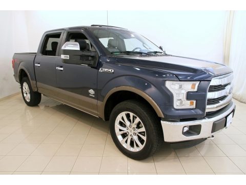 Blue Jeans Metallic Ford F150 King Ranch SuperCrew 4x4.  Click to enlarge.