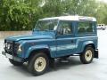 Front 3/4 View of 1986 Land Rover Defender 90 Hardtop #2