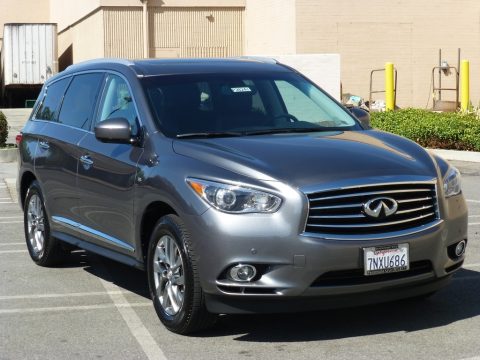 Graphite Shadow Infiniti QX60 3.5 AWD.  Click to enlarge.