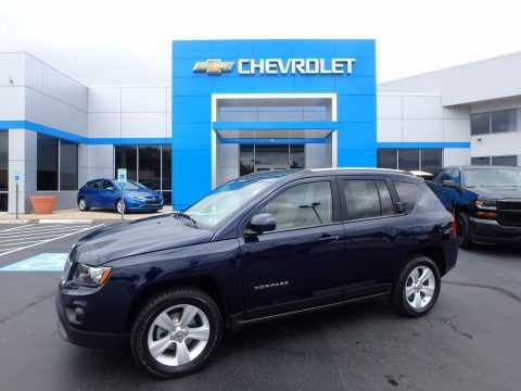 True Blue Pearl Jeep Compass Latitude.  Click to enlarge.