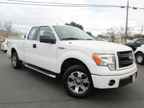 Oxford White Ford F150 STX SuperCab.  Click to enlarge.