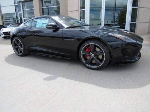 Ultimate Black Jaguar F-TYPE R AWD Coupe.  Click to enlarge.