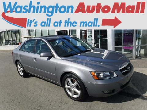 Steel Gray Hyundai Sonata Limited V6.  Click to enlarge.