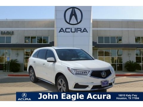 White Diamond Pearl Acura MDX .  Click to enlarge.