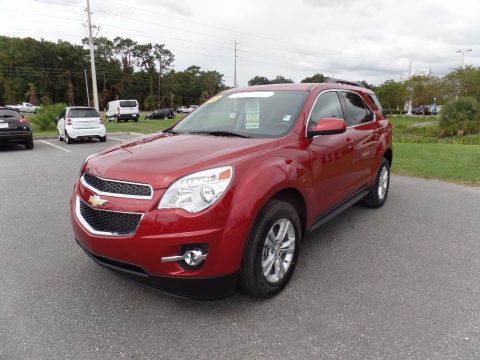 Crystal Red Tintcoat Chevrolet Equinox LT.  Click to enlarge.