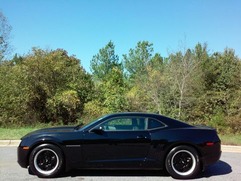 Black Chevrolet Camaro LS Coupe.  Click to enlarge.