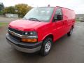 Front 3/4 View of 2017 Chevrolet Express 3500 Cargo WT #2