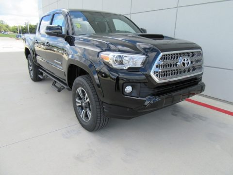 Black Toyota Tacoma TRD Sport Double Cab 4x4.  Click to enlarge.